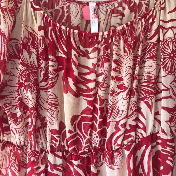 Renee C floral dress size S. Worn once & drycleand - Picture 4 of 4